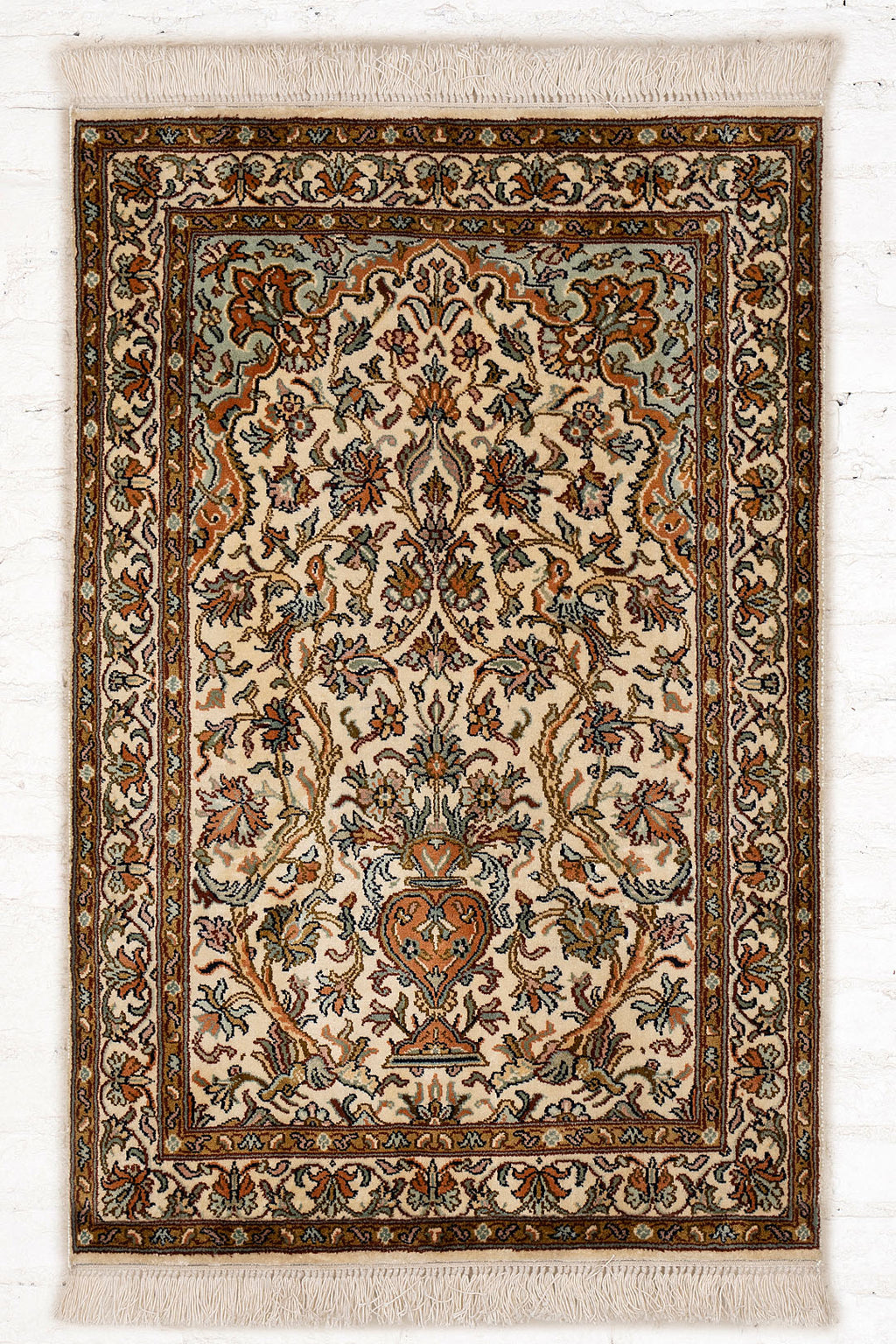 Kashmir Silk Carpet Tree Of Life