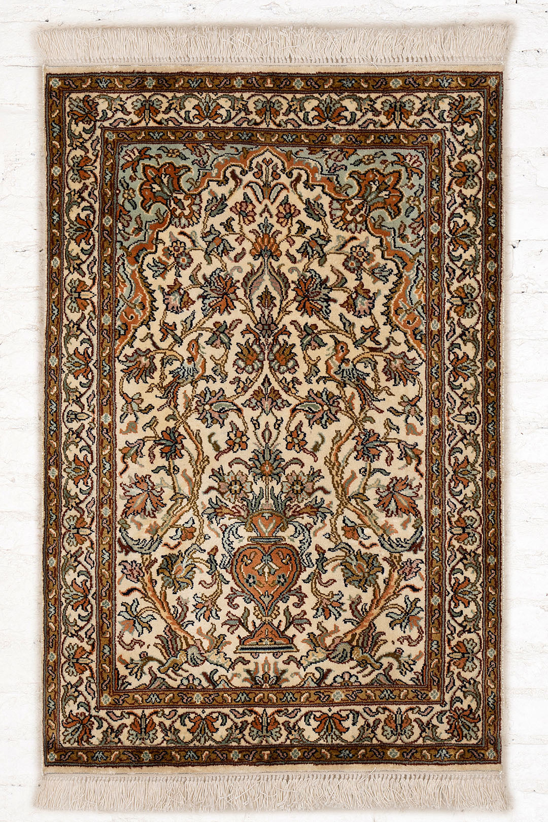 Kashmir Silk Carpet Tree Of Life