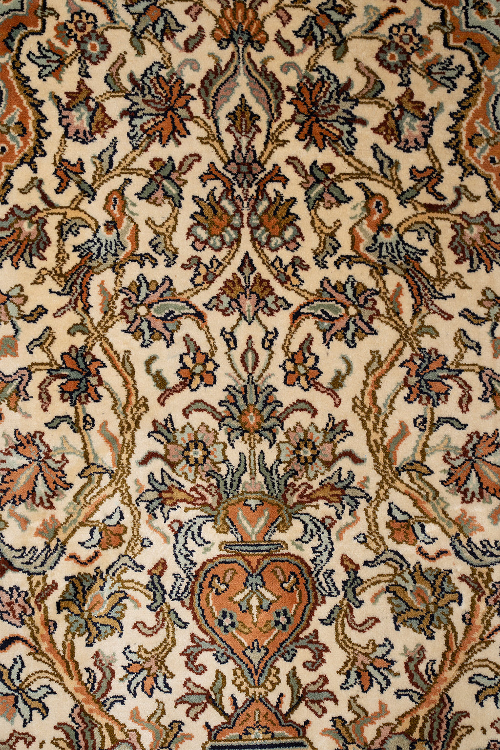 Kashmir Silk Carpet Tree Of Life