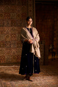 Handwoven Pure Pashmina Sozni Hashidaar Shawl