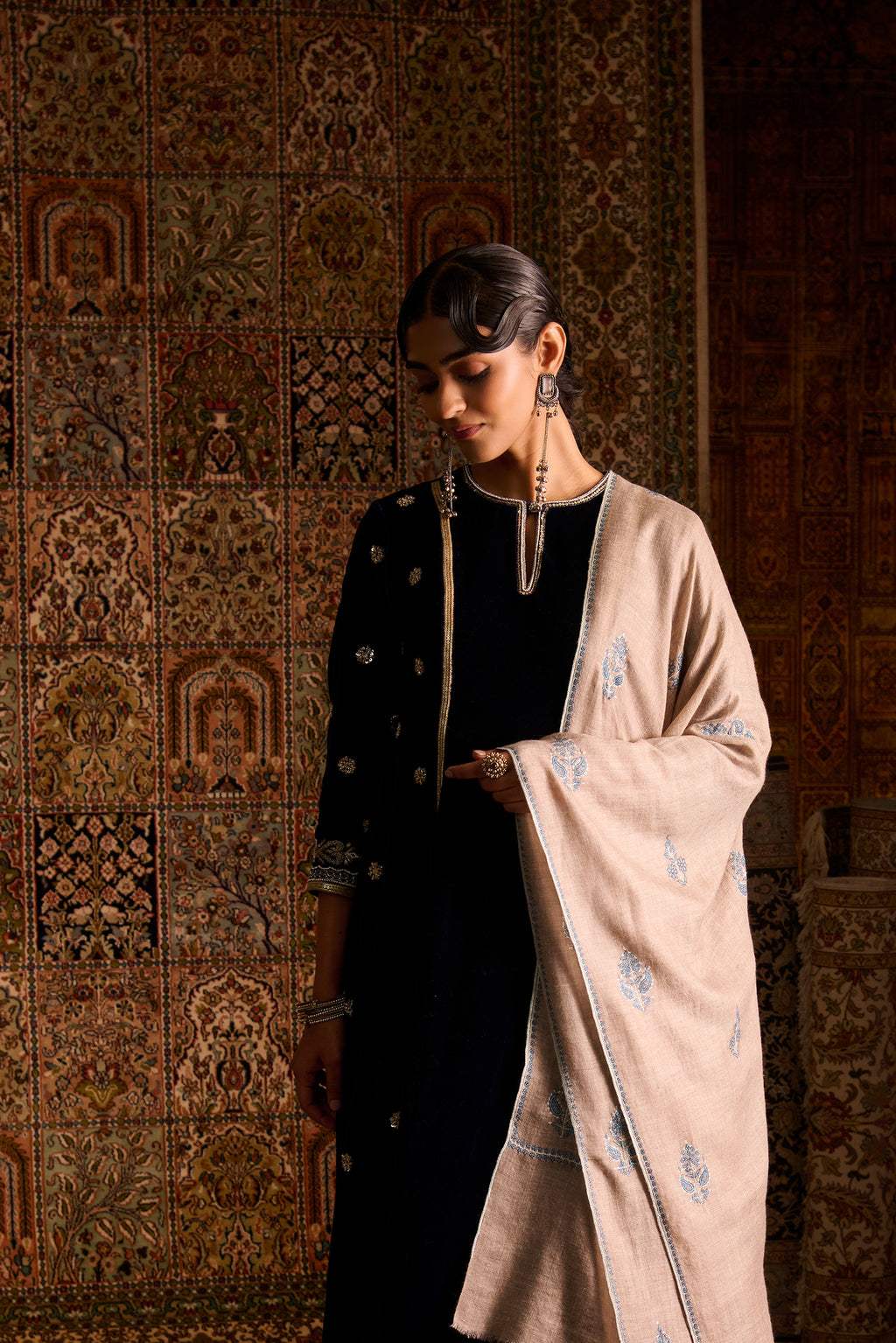 Handwoven Pure Pashmina Stole